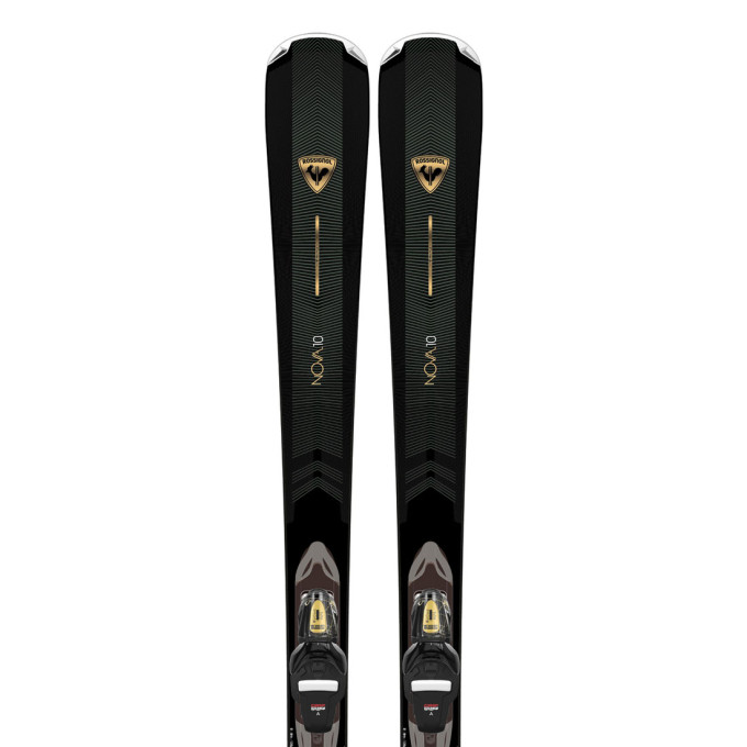 Ski Rossignol Nova 156cm + Fixations Look 11 - Occasion Ex-location - Parfait état