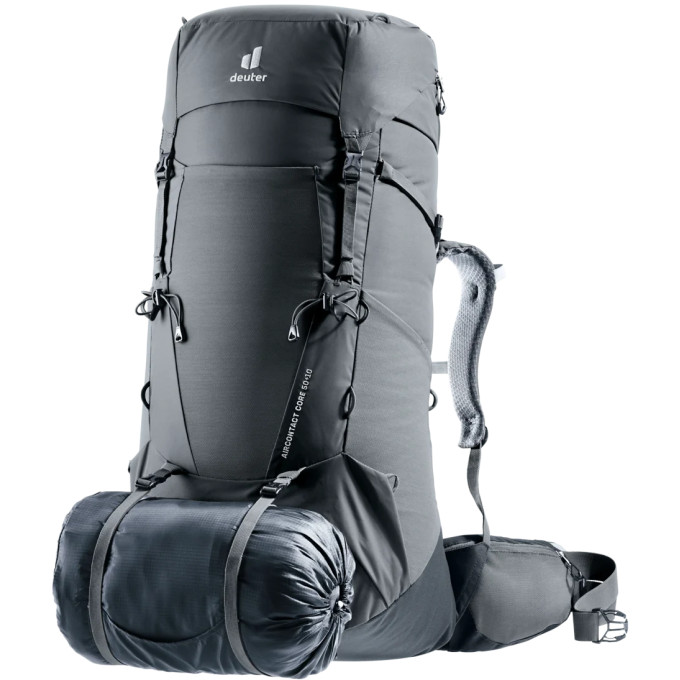 Sac à Dos De Randonnée Femme Deuter Aircontact Core 35+10 SL – Volume 35+10 L, Gris, Neuf, Pour Toutes Saisons