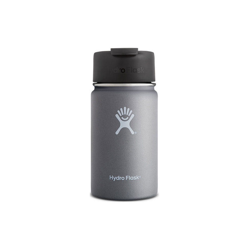 Hydro Flask 12 oz Wide Mouth with Flip Lid Graphite