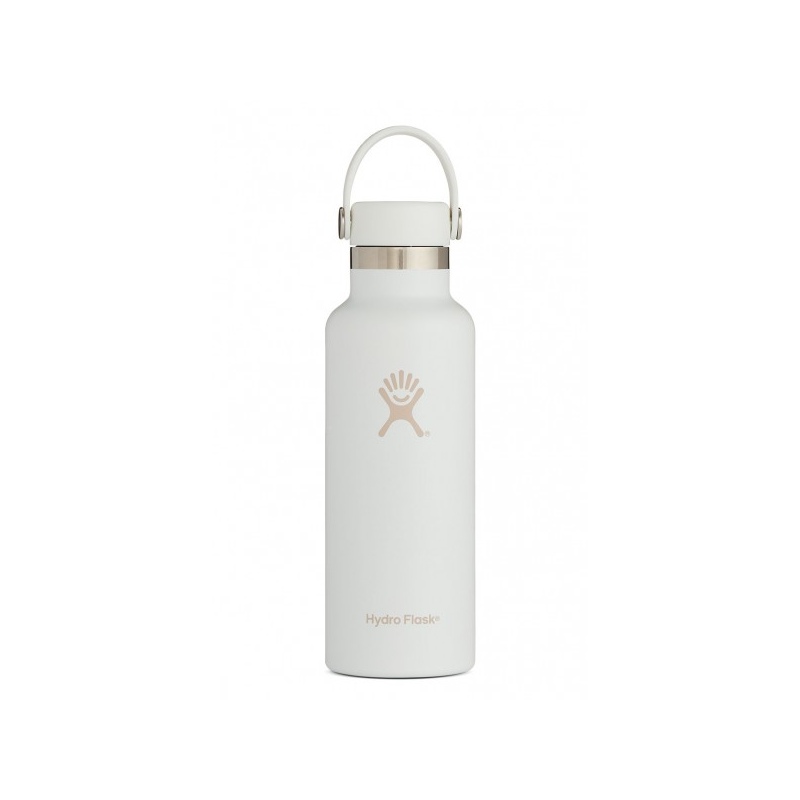 Hydro Flask 18 oz Standard Mouth w/Standard Flex Cap White