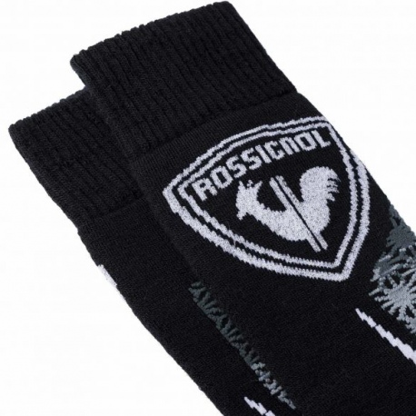 Ski socks Rossignol W WOOL & SILK black
