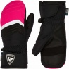 Moufles de ski Rossignol JR TECH IMPR M pink FUSHIA