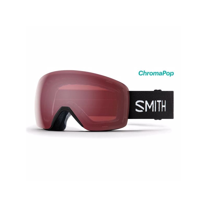 Masque de ski Smith SKYLINE Black ChromaPop Everyday Rose