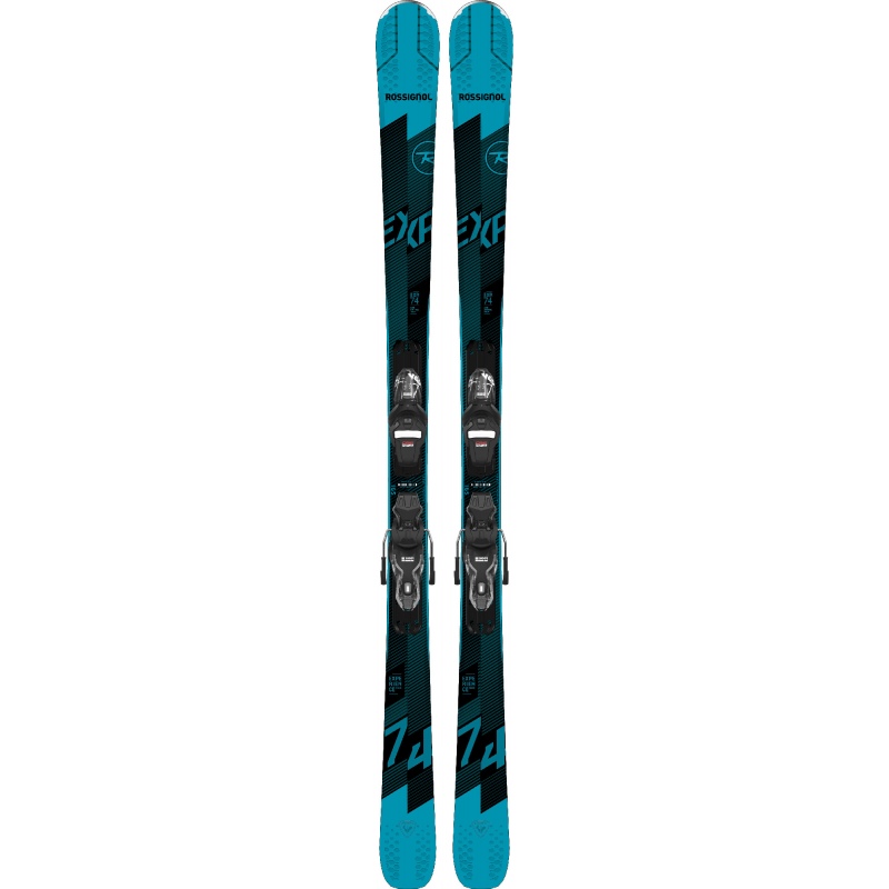 Rossignol Experience 74 Mens Skis W/Look Xpress 10 GW Bindings Black 