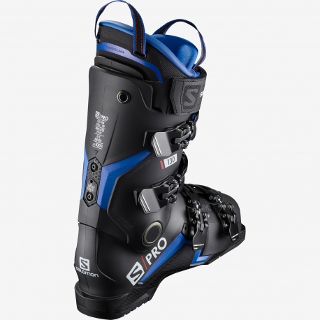 Chaussures de ski Salomon S/PRO 130 Black / Race Blue / Red