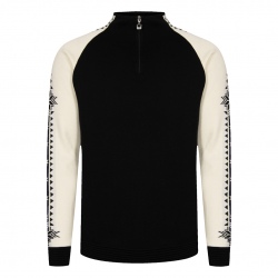 Dale of Norway GEILO Sweater Black Offwhite