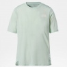 T-shirt The North Face UP WITH THE SUN Misty Jade