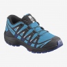 Chaussures de rando Salomon XA PRO 3D J Ethereal Blue/Surf the web/White