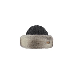 Barts FUR CABLE BANDHAT Heather brown
