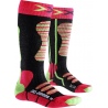 Chaussettes X-Socks SKI JUNIOR Coral/Vert