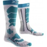 Chaussettes X-Socks SKI CONTR LADY2 Gris/Turquoise