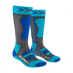 Chaussettes X-Socks SKI JUNIOR 4.0 Bleu