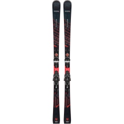 Pack de skis Rossignol REACT R10 TI + fixations NX 12 KONECT GW B80 Black / Chrome