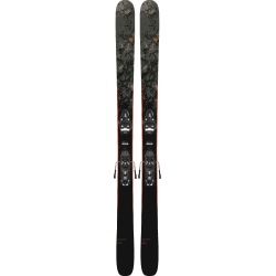 Pack de skis Rossignol BLACKOPS SMASHER + fixations NX 10 GW Black