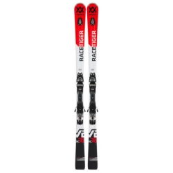 Pack de skis Völkl RACETIGER RC Red + fixations VMOTION 10 GW