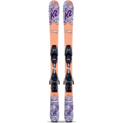 Pack de skis K2 LUV BUG FDT + fixations FDT 4.5 S Black