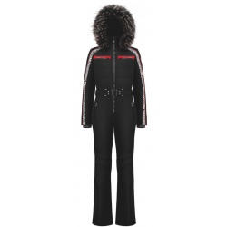 Poivre Blanc SKI STRETCH Fancy Black Ski suit