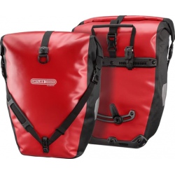 Ortlieb BACK-ROLLER CLASSIC Red / Black pair of bike bags