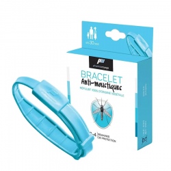 Bracelet anti-moustique Pharmavoyage Bleu