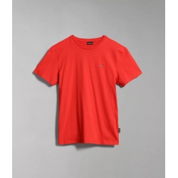 T-shirt Napapijri SALIS red poppy