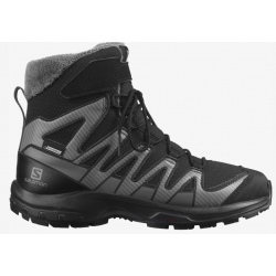 Chaussures de randonnée Salomon XA PRO V8 WINTER CSWP J Black/Phantom/Quiet Shade