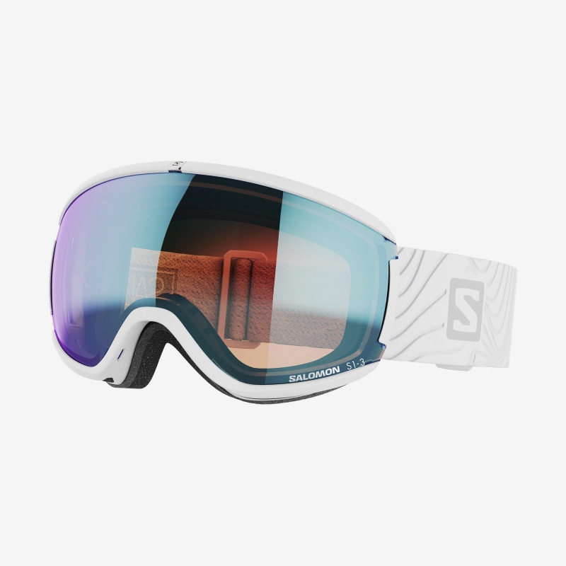 Salomon Masque Ski Photochromique XF Blanc