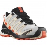 Chaussures de trail pour femme Salomon XA PRO 3D V8 GORE-TEX (Lunar Rock Cherry Tomato Sun Kiss)