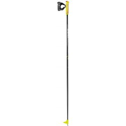 Bâton de ski Leki XTA 5.5 JUNIOR Black/White/Neon Yellow