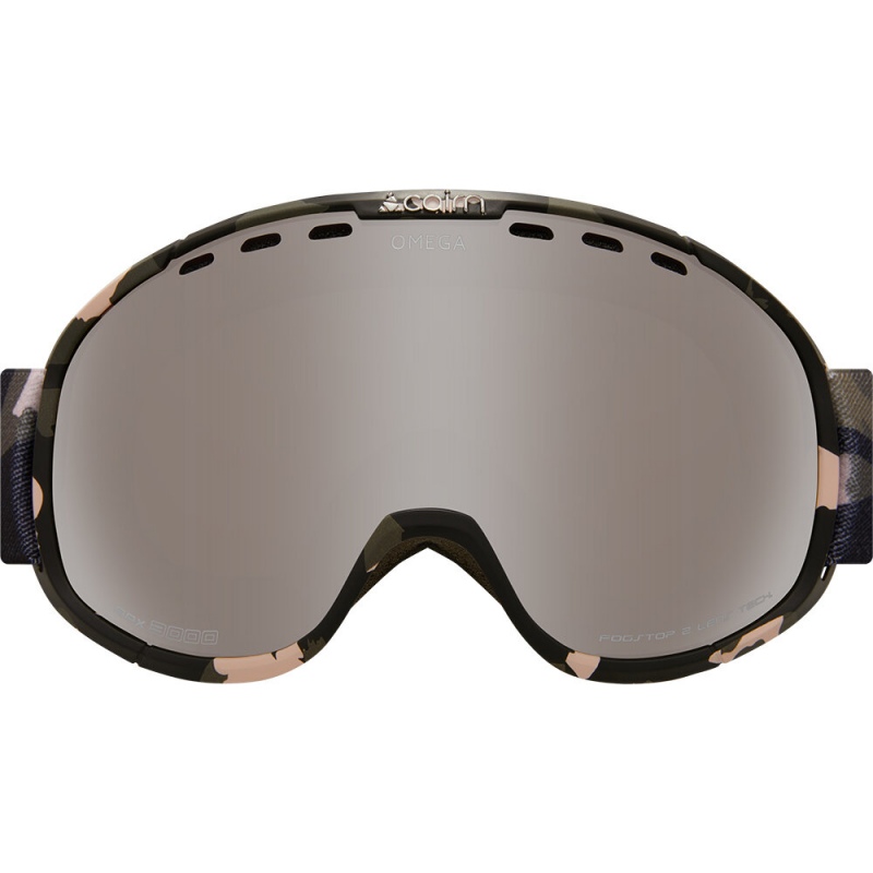 Masque de ski Femme OMEGA SPX3000 Black Wild Khaki