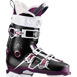 Chaussures de ski Salomon QST PRO 110W Black Burgundy