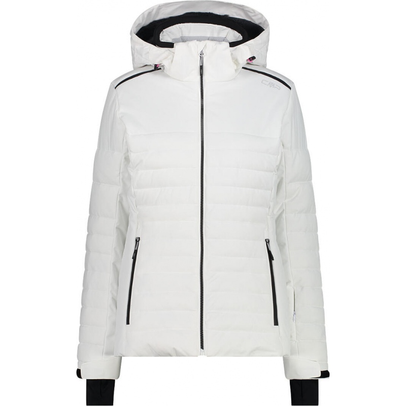 Ski jacket CMP ZIP HOOD Bianco/Nero