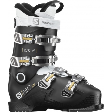 Ski Boots Salomon S/PRO HV R70  W Black / White / Gold