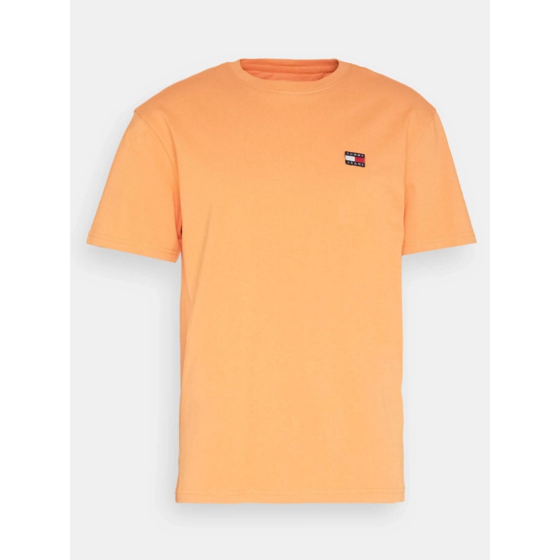 T-shirt XS TOMMY TJM BA Citrus Hilfiger Orange Tommy CLSC