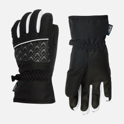 Rossignol JR VICKY IMPR G black ski gloves