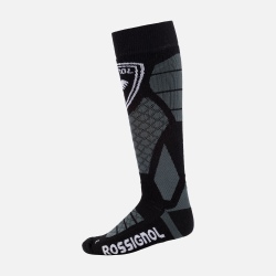 Rossignol WOOL & SILK Black ski socks