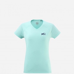 Tee-shirt femme Millet FUSION TS SS W Aruba Blue