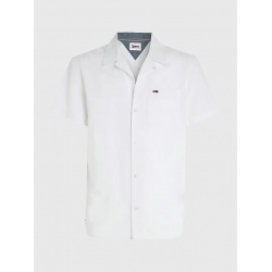 Tommy Hilfiger White Short- Sleeve Shirt