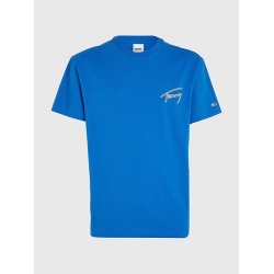 T-shirt Tommy Hilfiger Logo Signature Ultra Blue