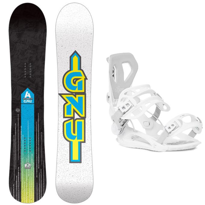 Pack snowboard Gnu...